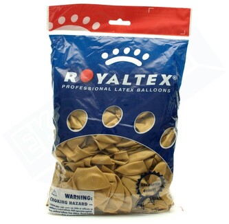 Balony metalizowane złote 10" op.100 szt., Arpex
