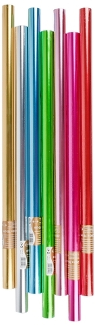 Papier ozdobny rolka 200 x 70cm metaliczny OG zstaw 4, Pol-Mak