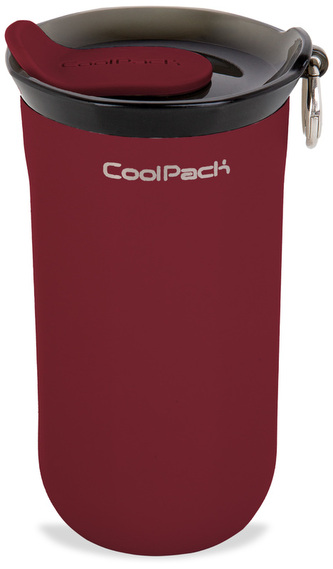 Kubek termiczyny 350ml Tom Coffee Mug Burgundy Coolpack, Patio