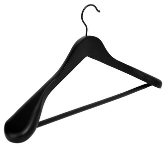 Dřevěný věšák Emil černý