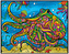 Kolorowanka welwetowa 29,7x21 Ośmiornica, Colorvelvet