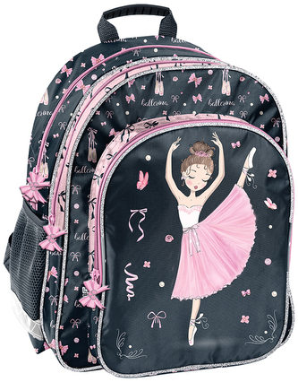 Plecak Ballerina Dancing with heart PP25BD-090, Paso