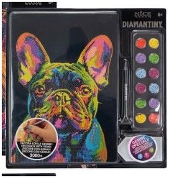 Mozaika diamentowa Buldog francuski Diamantiny, Nice
