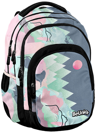 Plecak BeUniq BU25PE-2706 Colorful Flowers, Paso