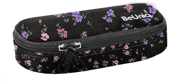 Piórnik przybornik BeUniq Colorful Flowers BU25KF-013, Paso