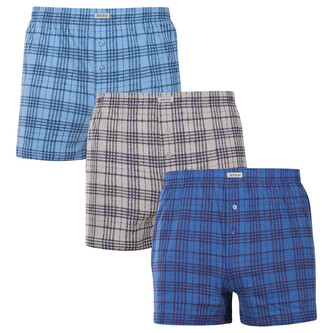 3PACK pánské trenky Andrie vícebarevné (PS 5859) L