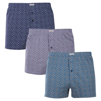 3PACK pánské trenky Andrie vícebarevné (PS 5895) XL