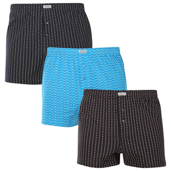 3PACK pánské trenky Andrie vícebarevné (PS 5825) XL
