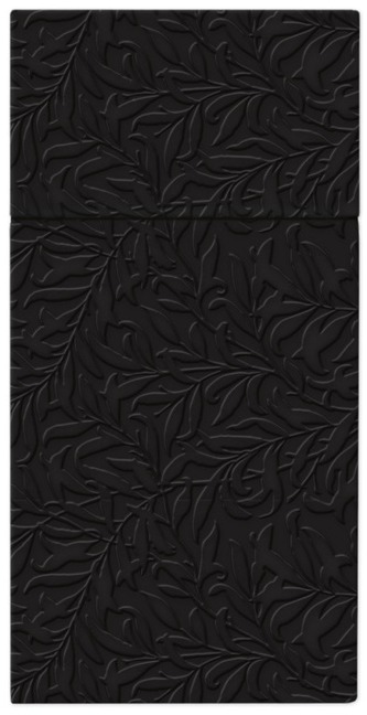 Serwetki 40x40cm Pocket Inspiration Floral czarne op. 16szt., Paw