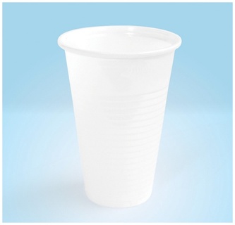 Kubek plastikowy termiczny wielorazowy, 200ml, 100 szt, biały, Office Products