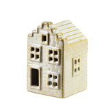 HYTTE Domek ceramiczny LED 5,7x5,7x8,6cm