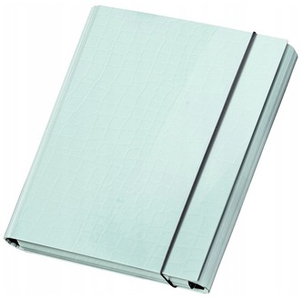 Teczka skrzydłowa z gumką PasteLove pastelowy morski, VauPe