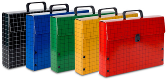 Teczka z rączką Meeting II nieb. 301-03, VauPe