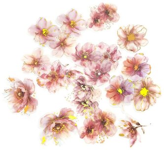 Naklejki pet wróżki 6 arkuszy - amethyst, Dp Craft