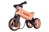 Odrážedlo FUNNY WHEELS Rider SuperSport Pastel-meruňková  2v1+popruh,výš.sedla28/30cm v sáčku