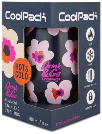 Kubek termiczny 500ml Miss Flores Nina CoolPack, Patio