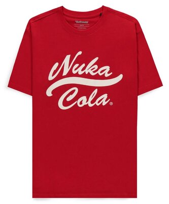 Pánské tričko Fallout: Nuka Cola (2XL) červená bavlna