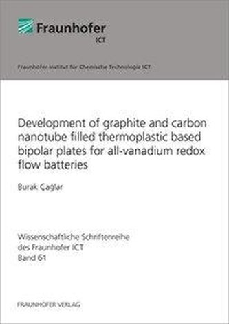 Development of graphite and carbon nanotube filled thermoplastic based bipolar plates for all-vanadium redox flow batteries