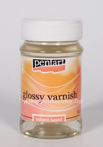 Lakier połysk rozpuszczalnikowy 100ml, Pentart