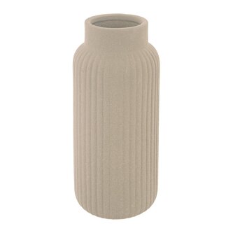 Váza porcelán pr. 10,5 cm, v. 24,5 cm béžová