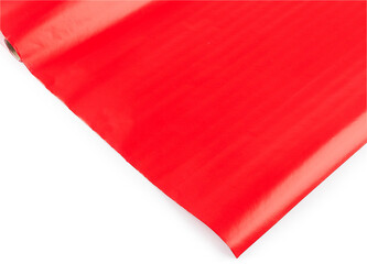 Balicí papír vánoční jednobarevný 0,7x2 m - 100 ks - 1 červená