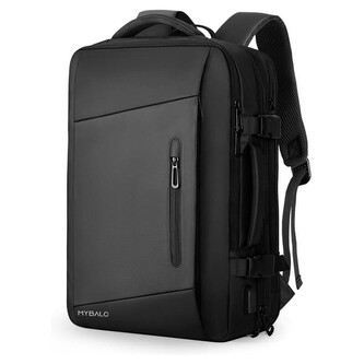 MyBalo Zurich cestovní batoh 3v1 černý