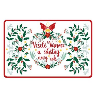 PROSTÍRÁNÍ VESELÉ VÁNOCE 28,5X44CM