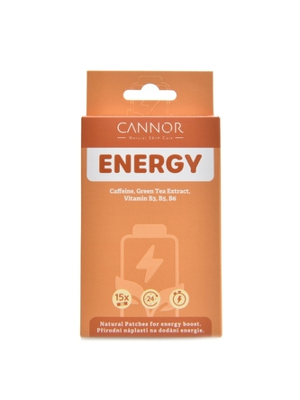 Cannor - Přírodní náplasti Energy 15 ks