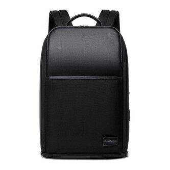 MyBalo Bristol prostorný batoh na notebook černý