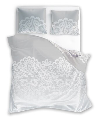 POŚCIEL KPL.160X200+2x70X80 PIANO 002 SATYNA BAW.