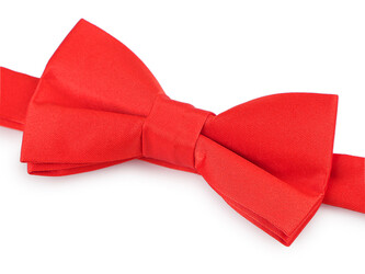 Dětský saténový motýlek - 1 ks - 9 červená