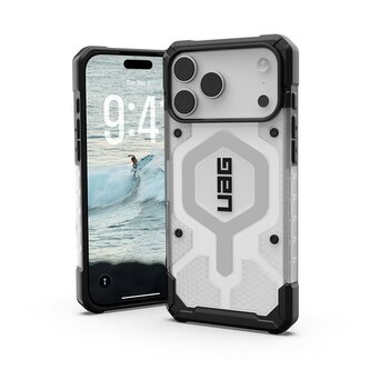 UAG Pathfinder Clear Magsafe,Ice/Silver - iPhone 2025 Pro Max