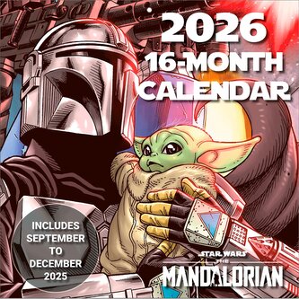 THE MANDALORIAN - Broschürenkalender im Format 30 x 30