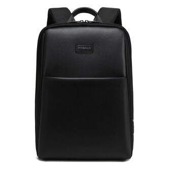 MyBalo Aston městský batoh na notebook černý