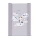 CEBA 102-000-818 Przewijak miękki profilowany krótki 50x70 Basic Wild Swans (Dzikie łabędzie)