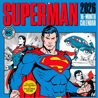 SUPERMAN - Broschürenkalender im Format 30 x 30