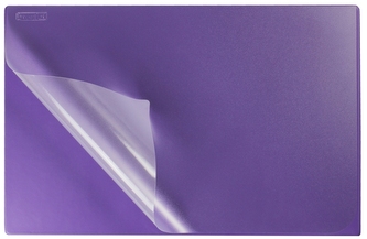 Podkład na biurko z folią 38x58cm fiolet.(violet) KPB-01-05, Biurfol