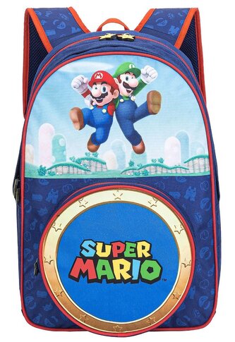 Batoh školní Super Mario: Penízek (objem 29 litrů|32 x 45 x 20 cm) polyester Batoh školní Super Mario: Penízek (objem 29 litrů|32 x 45 x 20 cm) polyester
