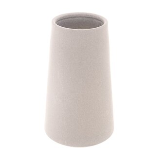 Váza porcelán pr. 13,5 cm, v. 24 cm smetanová