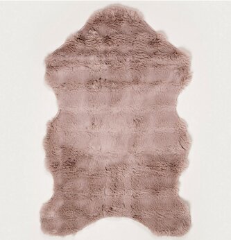 Kobereček | ALDER | umělá kožešina béžová | 60x90 cm | 751240