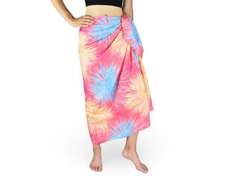 Sarong - Pareo REN, ohňostroj, pastelově růžový Sarong - Pareo REN, ohňostroj, pastelově růžový