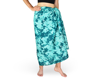 Sarong - Pareo REN, mraky, tyrkysová Sarong - Pareo REN, mraky, tyrkysová