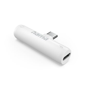 Hama audio adaptér USB-C na jack 3,5 mm, aktivní, USB-C napájení Hama audio adaptér USB-C na jack 3,5 mm, aktivní, USB-C napájení