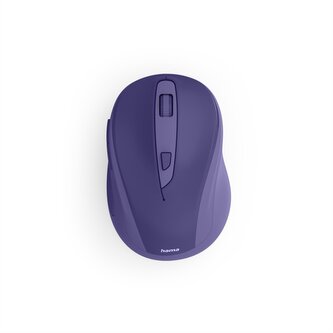 Hama bezdrátová optická myš WM-400, tichá, modrá