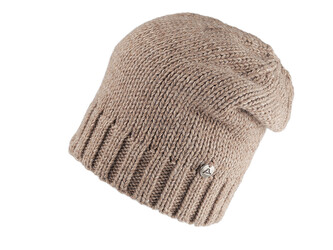 Zimní čepice unisex - 1 ks - 13 béžová tmavá