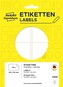Avery Zweckform 3330 Etikety na ruční popis 80x54 mm, 112 ks, bílé