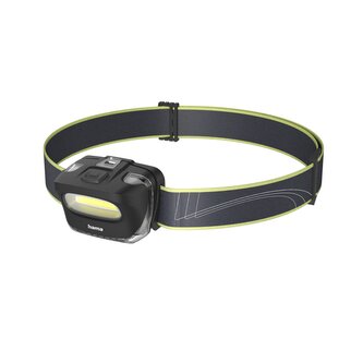Hama HL110, LED čelovka, COB, 110 lm / 18 m, baterie