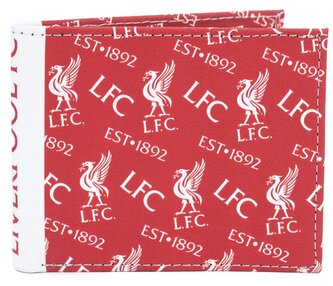 Rozkládací peněženka FC Liverpool: Barevná ikona (11 x 9 cm)