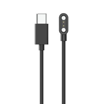 Hama nabíjecí kabel pro Hama smart hodinky, magnetický, USB-C, 60 cm, černý
