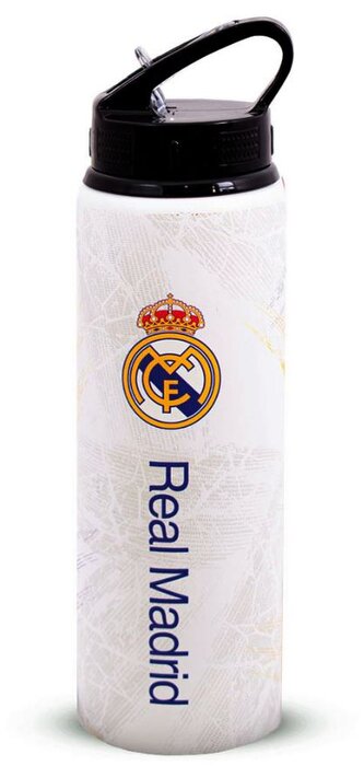 Hliníková láhev na pití FC Real Madrid: Znak (objem 750 ml)